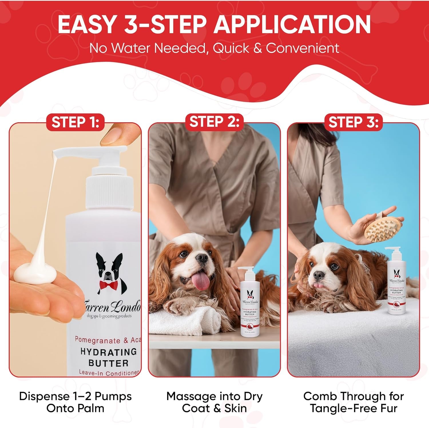 - Hydrating Butter for Dogs Skin & Coat,8 Oz,Pomegranate & Acai
