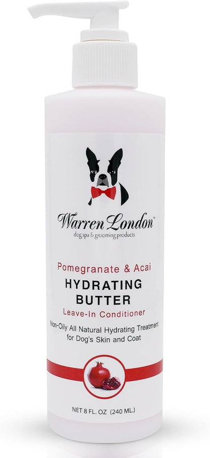 - Hydrating Butter for Dogs Skin & Coat,8 Oz,Pomegranate & Acai