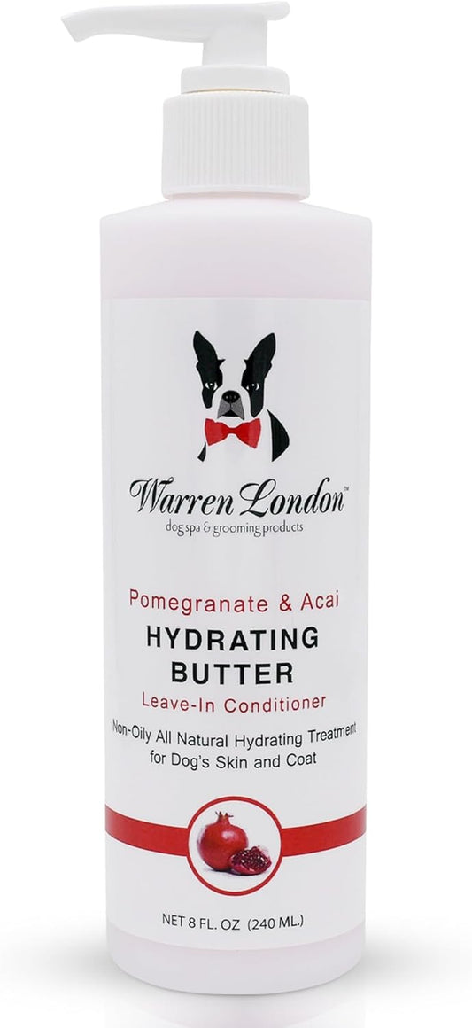 - Hydrating Butter for Dogs Skin & Coat,8 Oz,Pomegranate & Acai