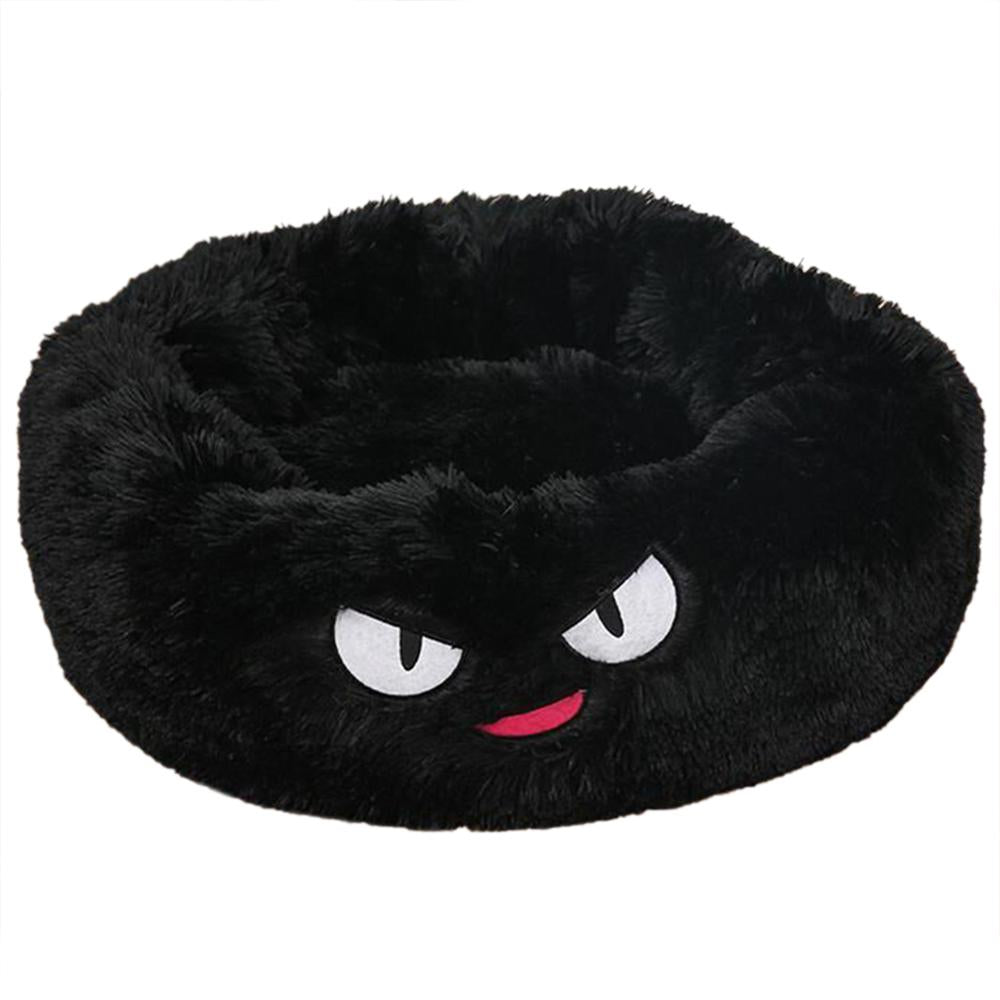 Round Plush Dog Beds for Small Dogs and Cats - Cozy Pet Nest Mat for Puppies